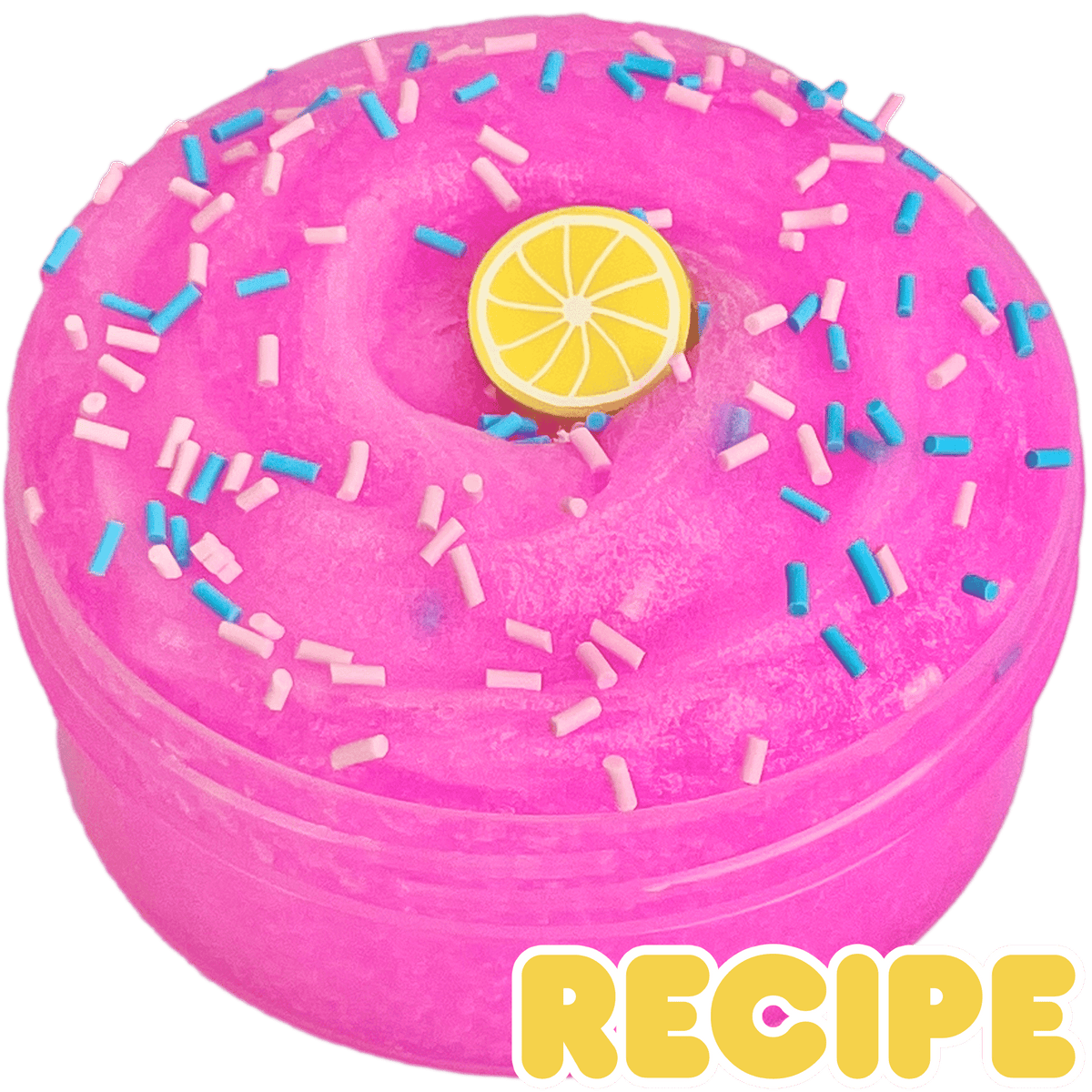 Cotton Candy Lemonade Jelly Digital Slime Recipe