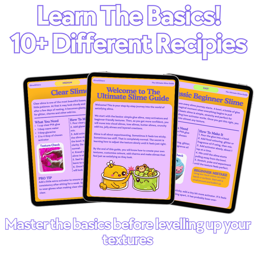 The Ultimate Beginner Slime Guide E-Book