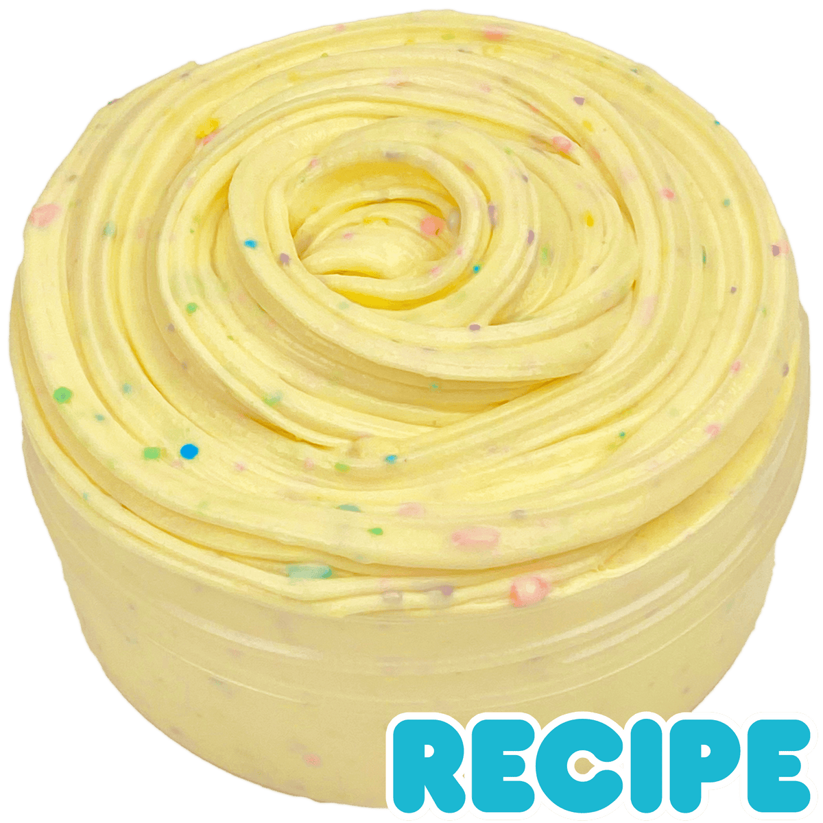 Birthday Cake Batter Digital Slime Recipe